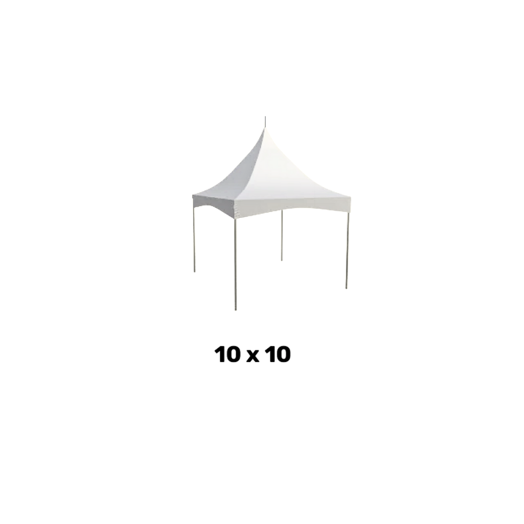 10x10 High Peak Marquee Tent