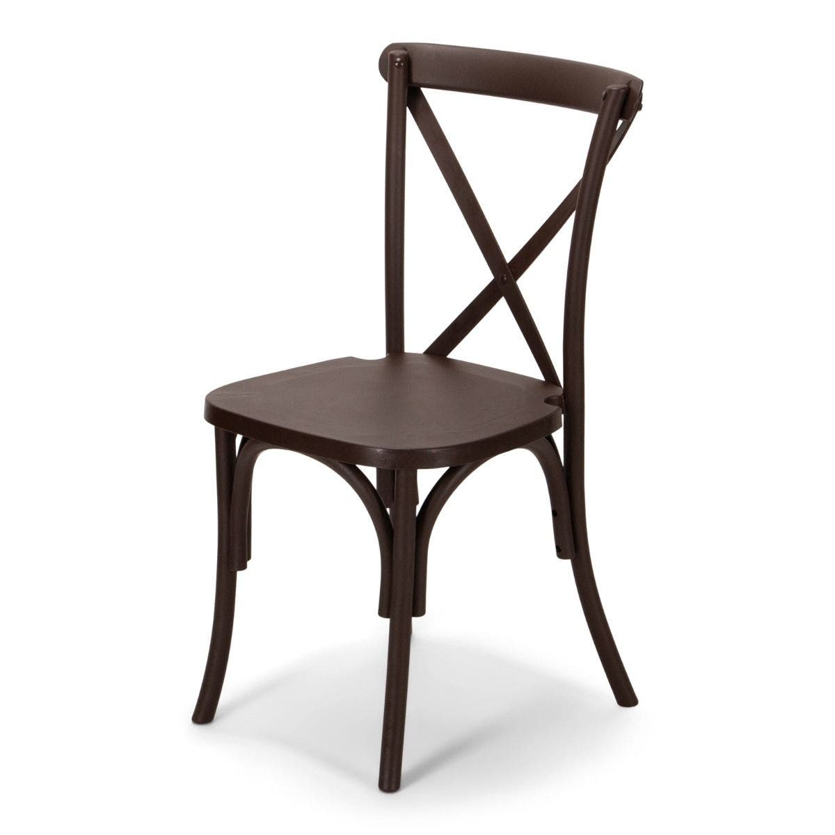 Stackable Resin Crossback Chairs