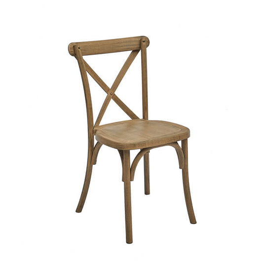 Stackable Resin Crossback Chairs