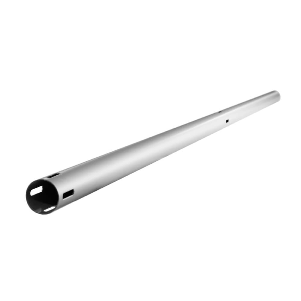 3 foot aluminum used as an upright for pipe and drape