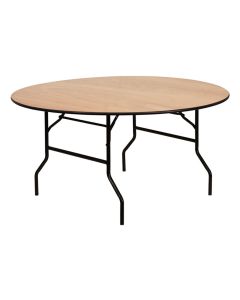60 Inch Round Plywood Folding Tables